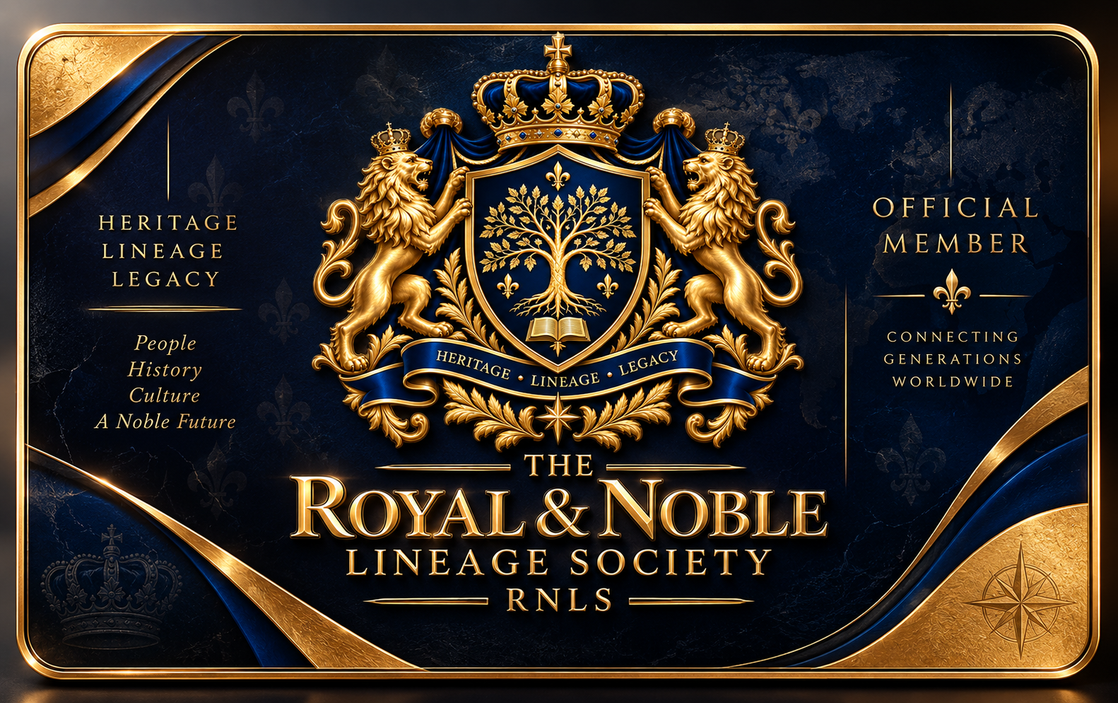 RNLS official membership card front