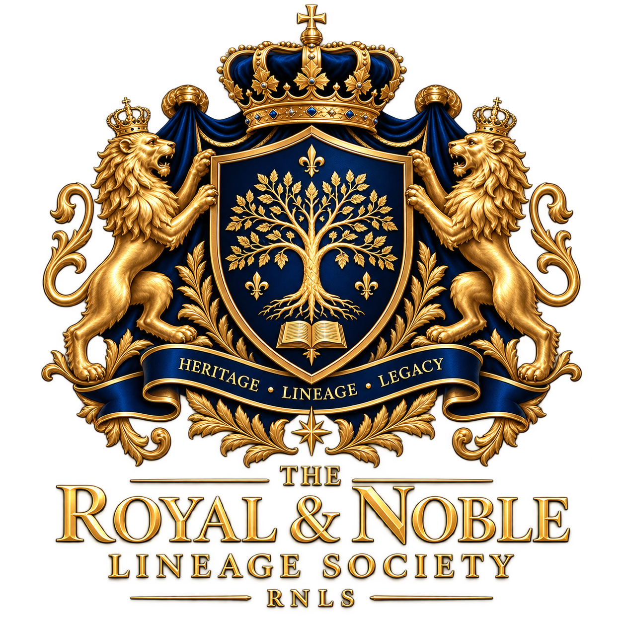 Royal & Noble Lineage Society emblem